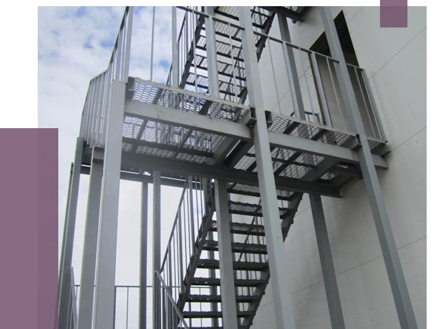 Монтаж пожарных лестниц в Мценске от 7697 руб.