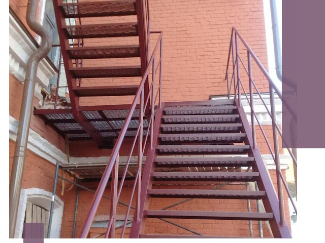 Демонтаж пожарных лестниц быстро и безопасно в Мценске