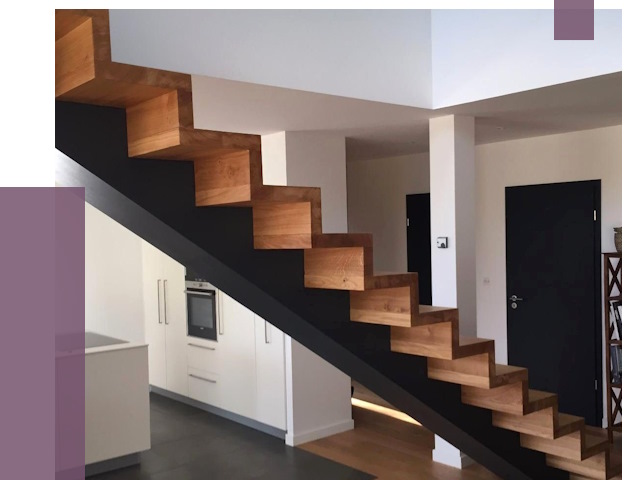 Изготовление деревянных лестниц в Мценске от 86080 руб. | ПРОЛЁТ-Мцн