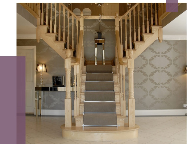 Монтаж деревянных лестниц в Мценске от 7545 руб. 