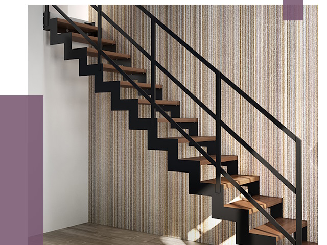 Изготовление металлических лестниц в Мценске от 48103 руб. | ПРОЛЁТ-Мцн