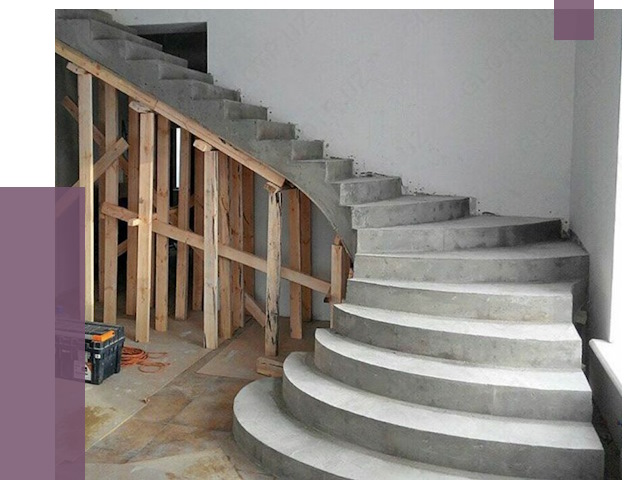 Изготовление бетонных лестниц под ключ в Мценске от 19748 руб. | ПРОЛЁТ-Мцн