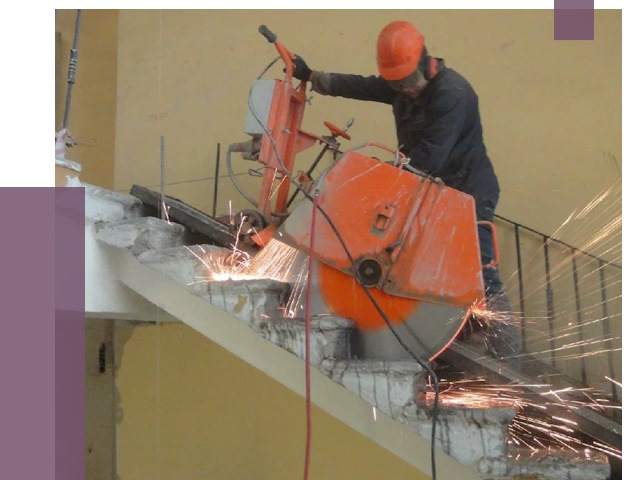 Демонтаж бетонных лестниц в Мценске от 4557 руб. за м2 | ПРОЛЁТ-Мцн