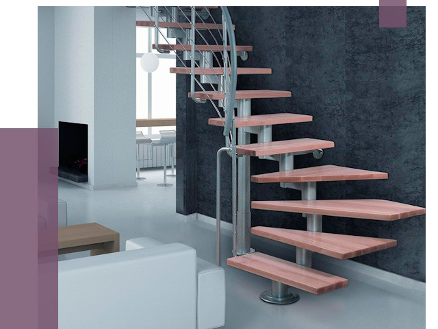 Модульные лестницы в Мценске от 16710 руб. — купить в ПРОЛЁТ-Мцн