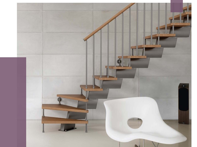 Монтаж модульных лестниц в Мценске от 6279 руб. 