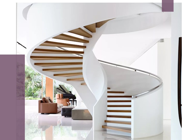 Винтовые лестницы в Мценске под ключ от 48103 руб. | ПРОЛЁТ-Мцн