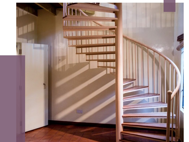 Изготовление винтовых лестниц на заказ в Мценске от 75446 руб. | ПРОЛЁТ-Мцн