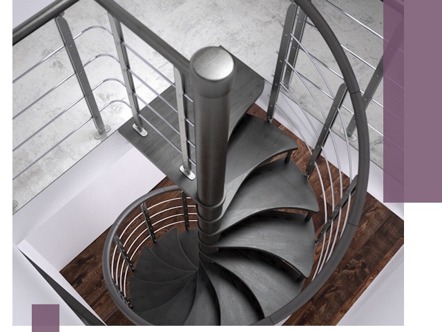 Демонтаж винтовых лестниц в Мценске — быстро и безопасно