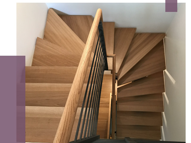 П-образные лестницы в Мценске под ключ от 48103 руб. | ПРОЛЁТ-Мцн