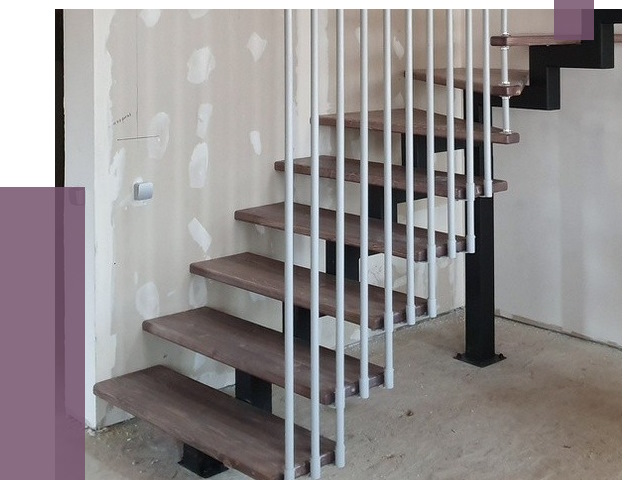 Монтаж лестниц на больцах в Мценске от 8304 руб. — надежно| ПРОЛЁТ-Мцн