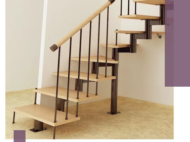 Монтаж лестниц на больцах в Мценске — быстро и надежно