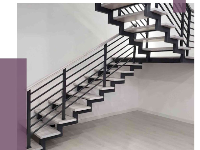 Лестницы на металлокаркасе под ключ в Мценске от 12659 руб. | ПРОЛЁТ-Мцн