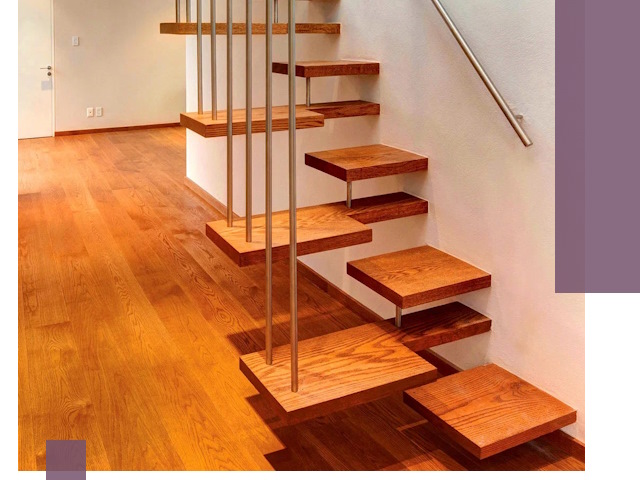 Лестницы «гусиный шаг» на заказ в Мценске для узких пространств