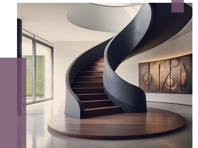 Элитные лестницы под заказ в Мценске от 187350 руб. — ПРОЛЁТ-Мцн