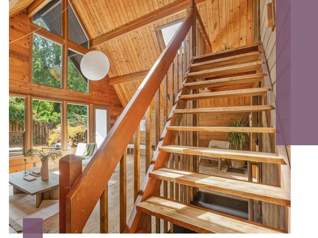 Лестницы для дачи под ключ в Мценске — изготовление и монтаж