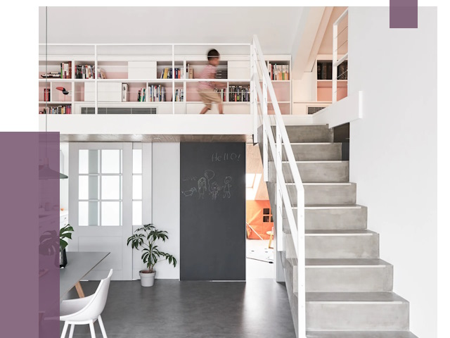 Лестницы для двухуровневой квартиры в Мценске от 174691 руб. | ПРОЛЁТ-Мцн