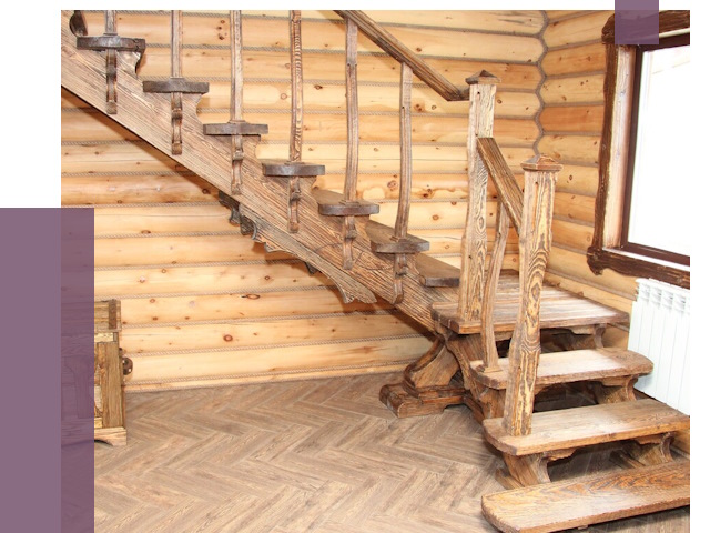 Лестницы в баню в Мценске от 18937 руб. — изготовление | ПРОЛЁТ-Мцн