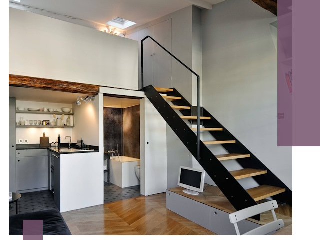 Лестницы на антресоль под ключ в Мценске — изготовление и монтаж