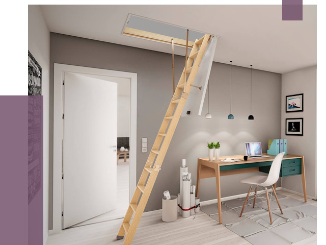 Чердачные лестницы в Мценске — от 14431 руб. | ПРОЛЁТ-Мцн