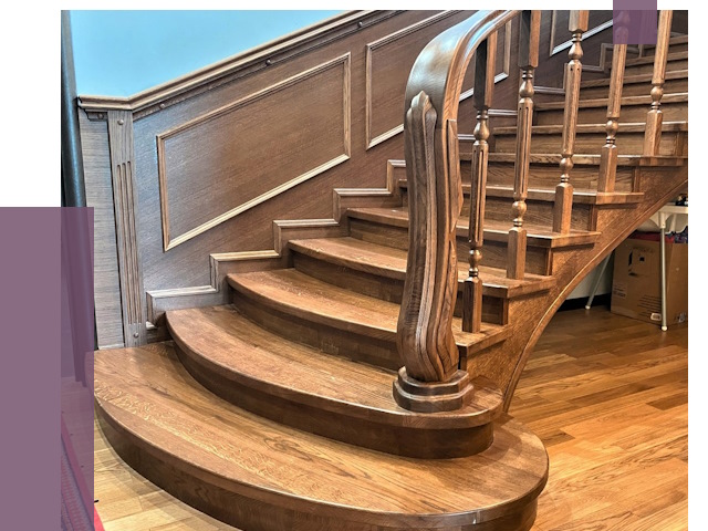 Дубовые лестницы под ключ в Мценске от 174691 руб. — ПРОЛЁТ-Мцн