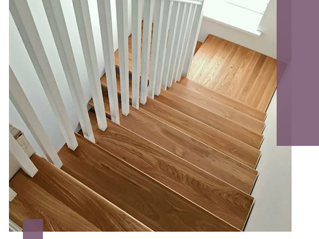 Лестницы из бука в Мценске: изготовление, монтаж и демонтаж