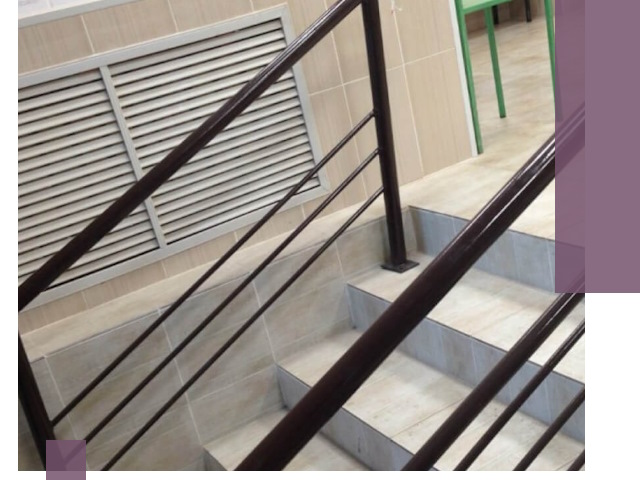 Изготовление перил из металла под ключ в Мценске