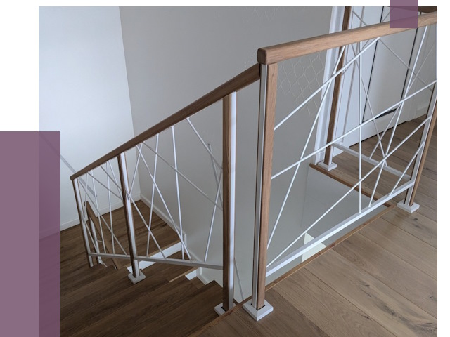 Монтаж перил и ограждений в Мценске от 4253 руб. за м² | ПРОЛЁТ-Мцн