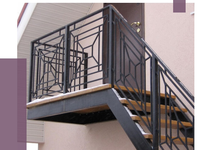 Металлические перила в Мценске от 4253 руб.  | ПРОЛЁТ-Мцн