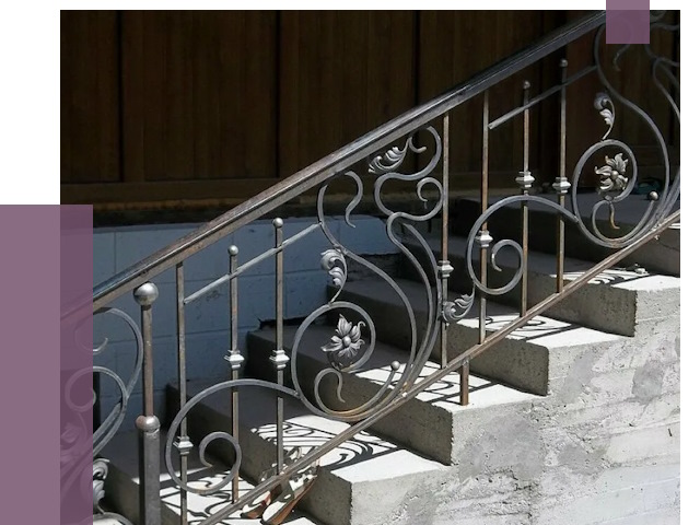 Кованые перила в Мценске от 8608 руб. под ключ — качество от ПРОЛЁТ-Мцн