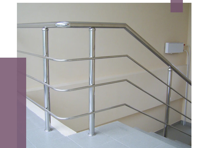 Алюминиевые перила в Мценске от 6279 руб. под ключ | ПРОЛЁТ-Мцн