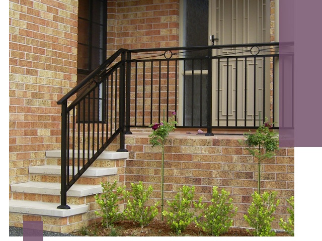 Уличные перила из металла под ключ в Мценске