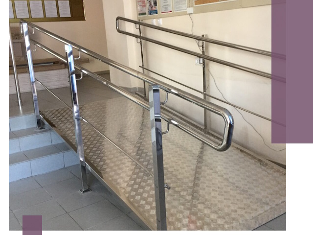 Перила для инвалидов в Мценске — надежные поручни и ограждения