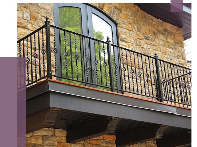 Балконные ограждения в Мценске от 7950 руб. — купить | ПРОЛЁТ-Мцн