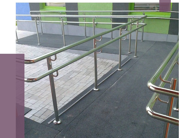 Ограждения пандусов в Мценске от 4304 руб. монтаж | ПРОЛЁТ-Мцн