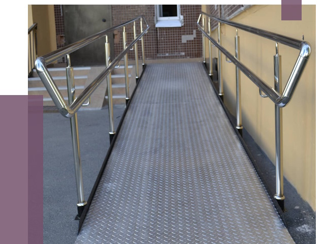 Пандусы в Мценске от 12152 руб. — установка для инвалидов | ПРОЛЁТ-Мцн