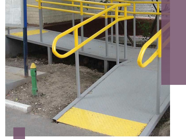 Монтаж пандусов для инвалидов в Мценске — быстро и качественно