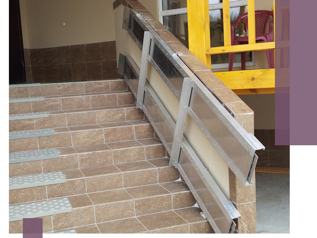 Откидные пандусы под ключ в Мценске — монтаж и демонтаж