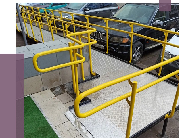 Стационарные пандусы в Мценске от 12152 руб. | ПРОЛЁТ-Мцн