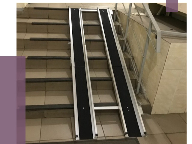 Установка пандуса в подъезд в Мценске от 7899 руб. под ключ | ПРОЛЁТ-Мцн