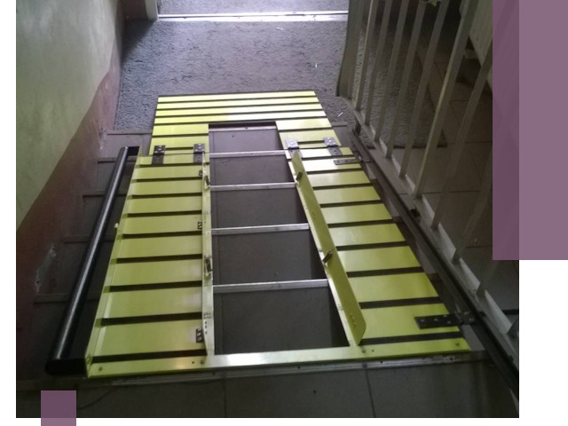 Профессиональный монтаж пандуса в подъезд в Мценске