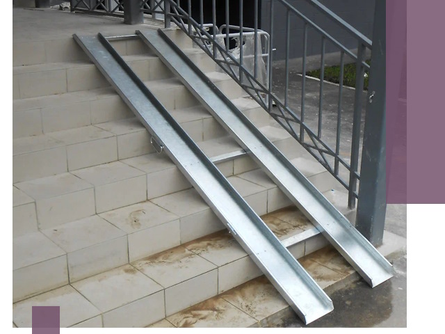 Пандусы для детских колясок в Мценске: изготовление и монтаж