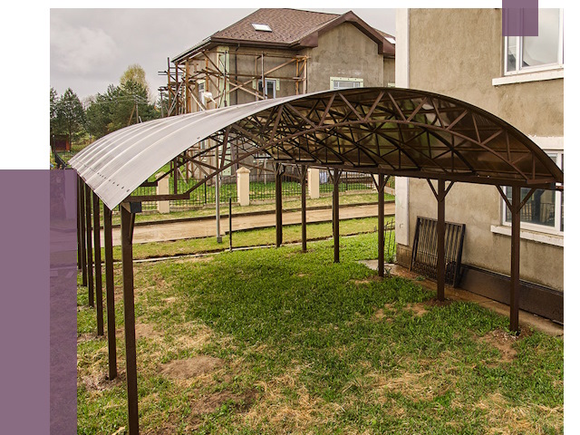 Демонтаж навесов в Мценске от 4557 руб. — разборка и вывоз | ПРОЛЁТ-Мцн