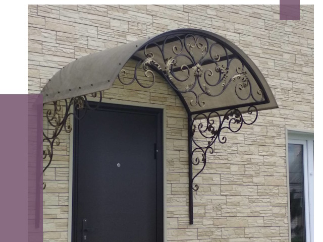 Ремонт козырьков в Мценске от 7342 руб.  | ПРОЛЁТ-Мцн