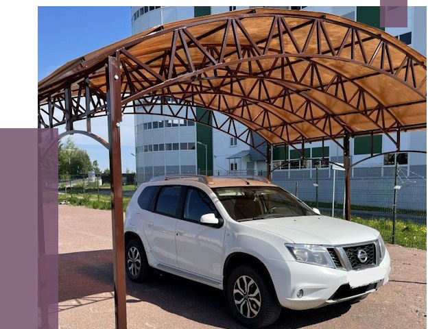 Недорогие навесы в Мценске от 42533 руб.  | ПРОЛЁТ-Мцн