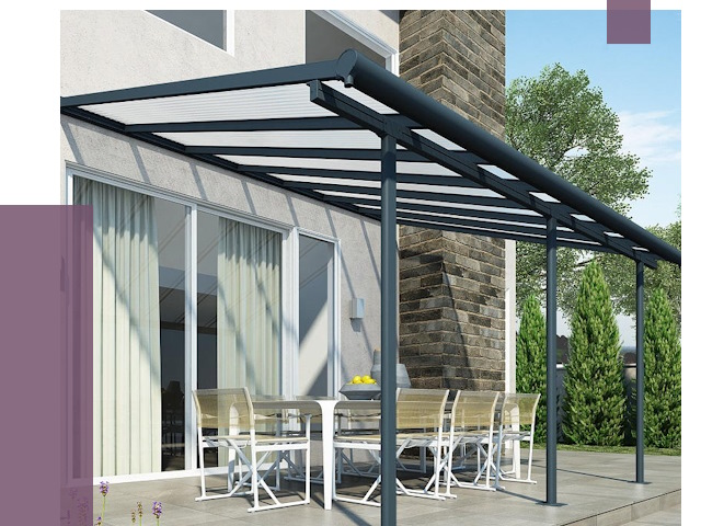 Навесы пристенные в Мценске от 9013 руб. — монтаж и установка | ПРОЛЁТ-Мцн