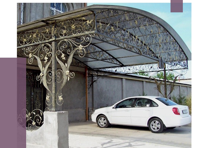 Кованые навесы в Мценске от 14431 руб. | ПРОЛЁТ-Мцн