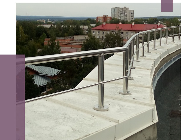 Парапеты и ограждения кровли в Мценске от 4912 руб. 