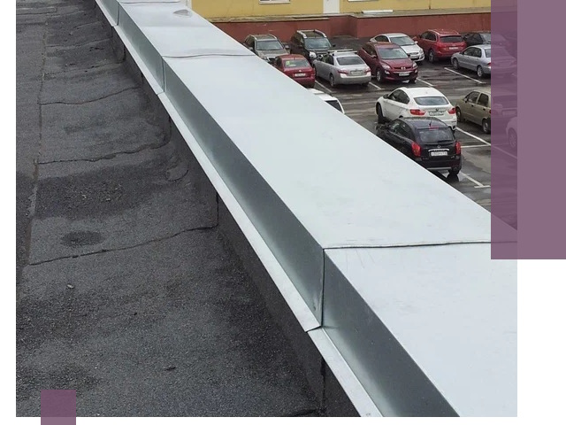 Изготовление парапетов из металла и нержавейки в Мценске