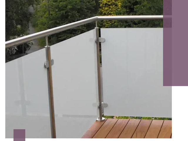 Алюминиевые парапеты для балконов и террас в Мценске