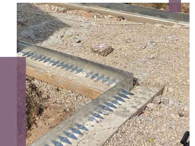 Нержавеющие бордюры в Мценске от 4760 руб. под ключ | ПРОЛЁТ-Мцн